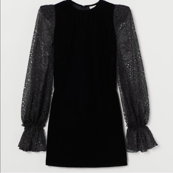 Vampire’s Wife X H & M Dresses & Skirts - Vampire’s Wife X H & M Velvet Mini Dress NWT